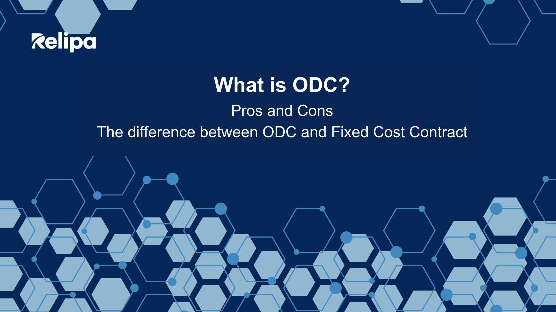 ODC and Fixed Cost Contract: Pros and Cons Explained