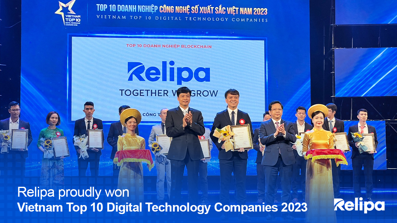 Relipa Proudly Won Top 10 Digital Technology Companies Vietnam 2023