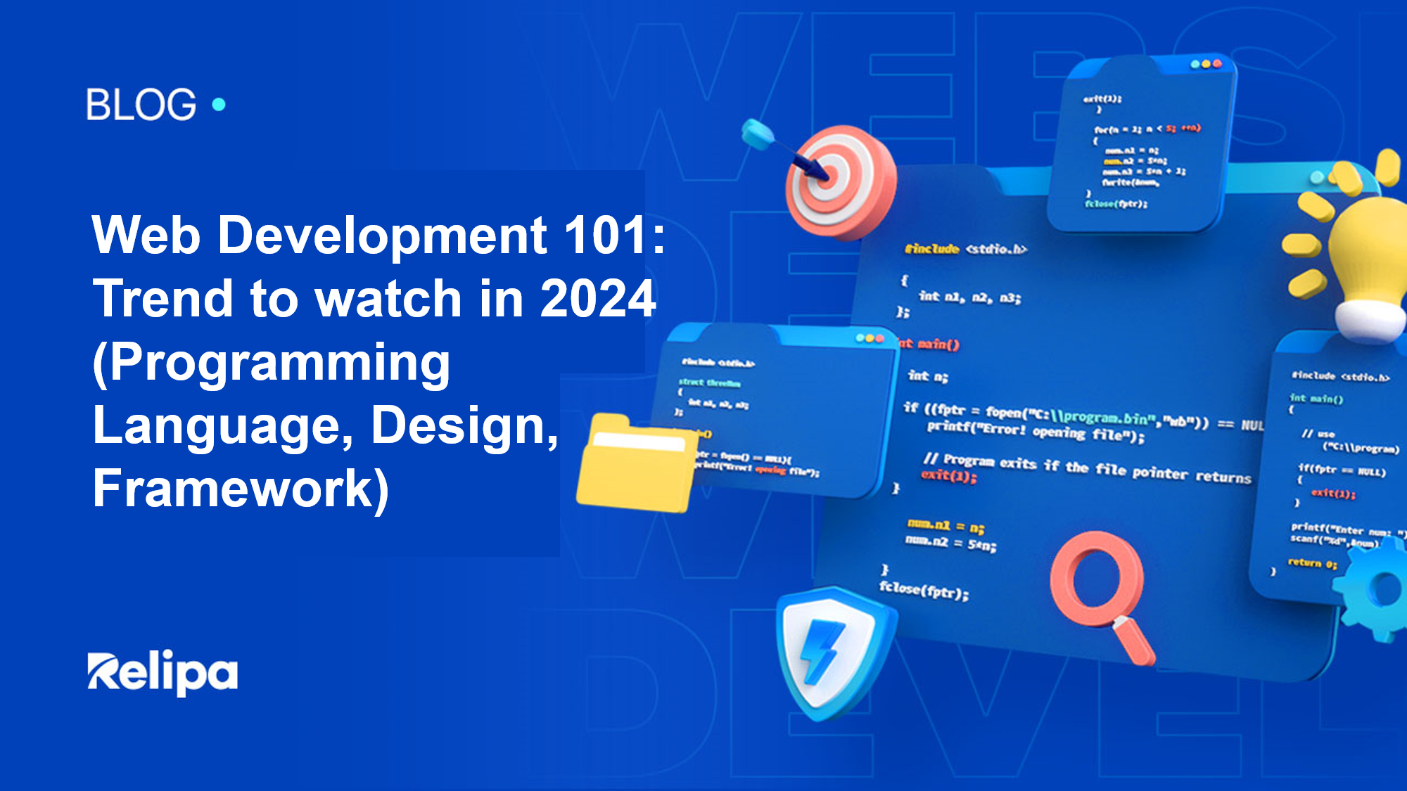 Web Development 101: Trend to watch in 2024 (Programming Language, Design, Framework)